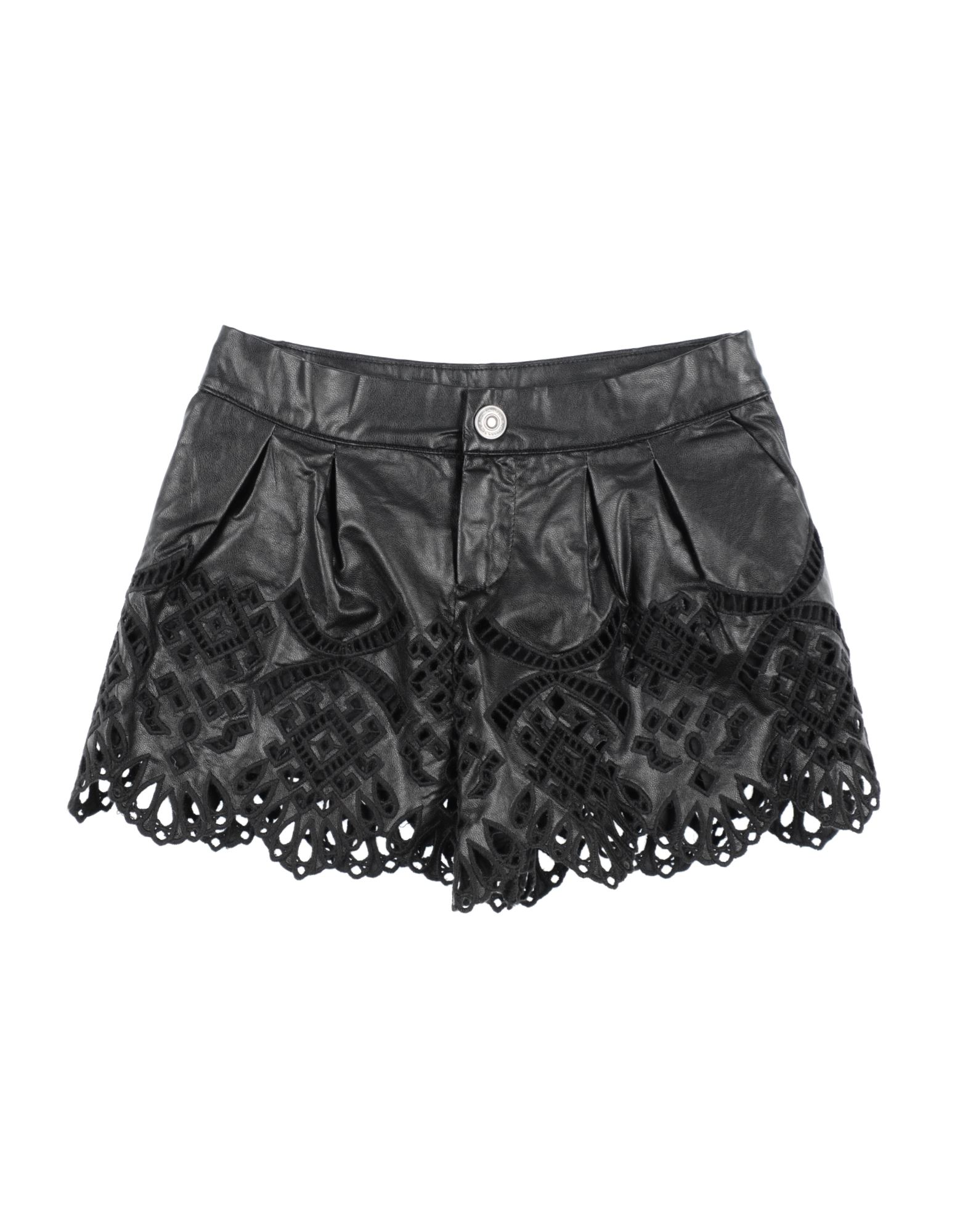 ERMANNO SCERVINO JUNIOR Shorts & Bermudashorts Kinder Schwarz von ERMANNO SCERVINO JUNIOR