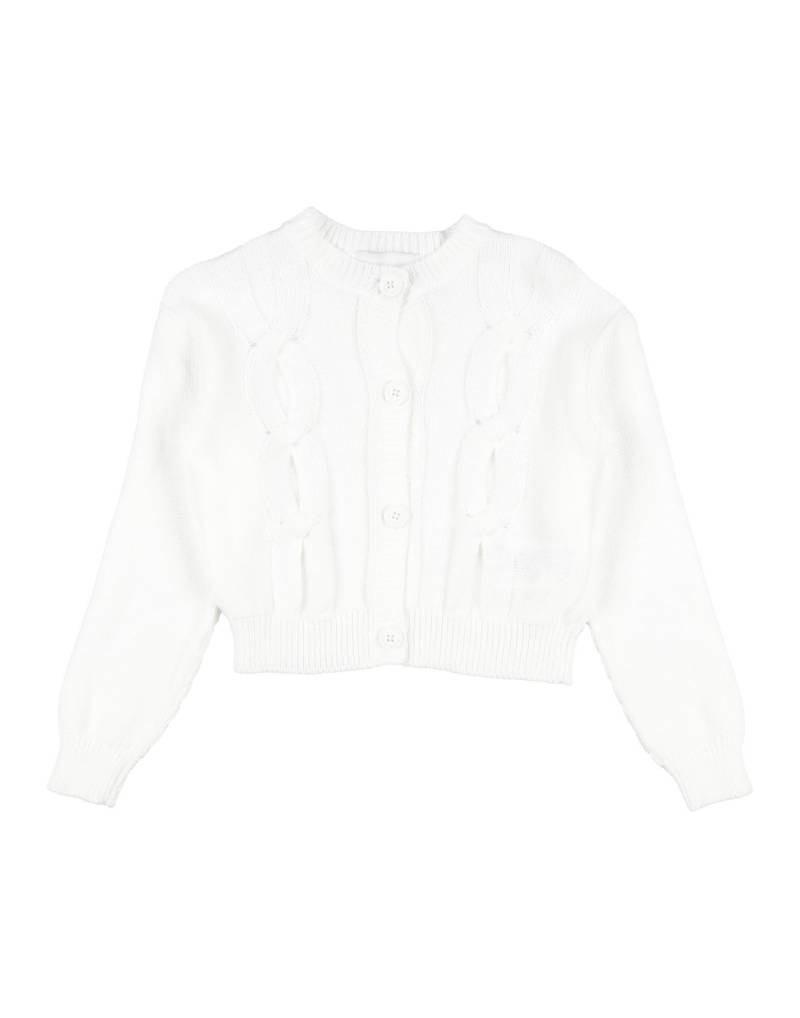 ERMANNO SCERVINO JUNIOR Strickjacke Kinder Weiß von ERMANNO SCERVINO JUNIOR