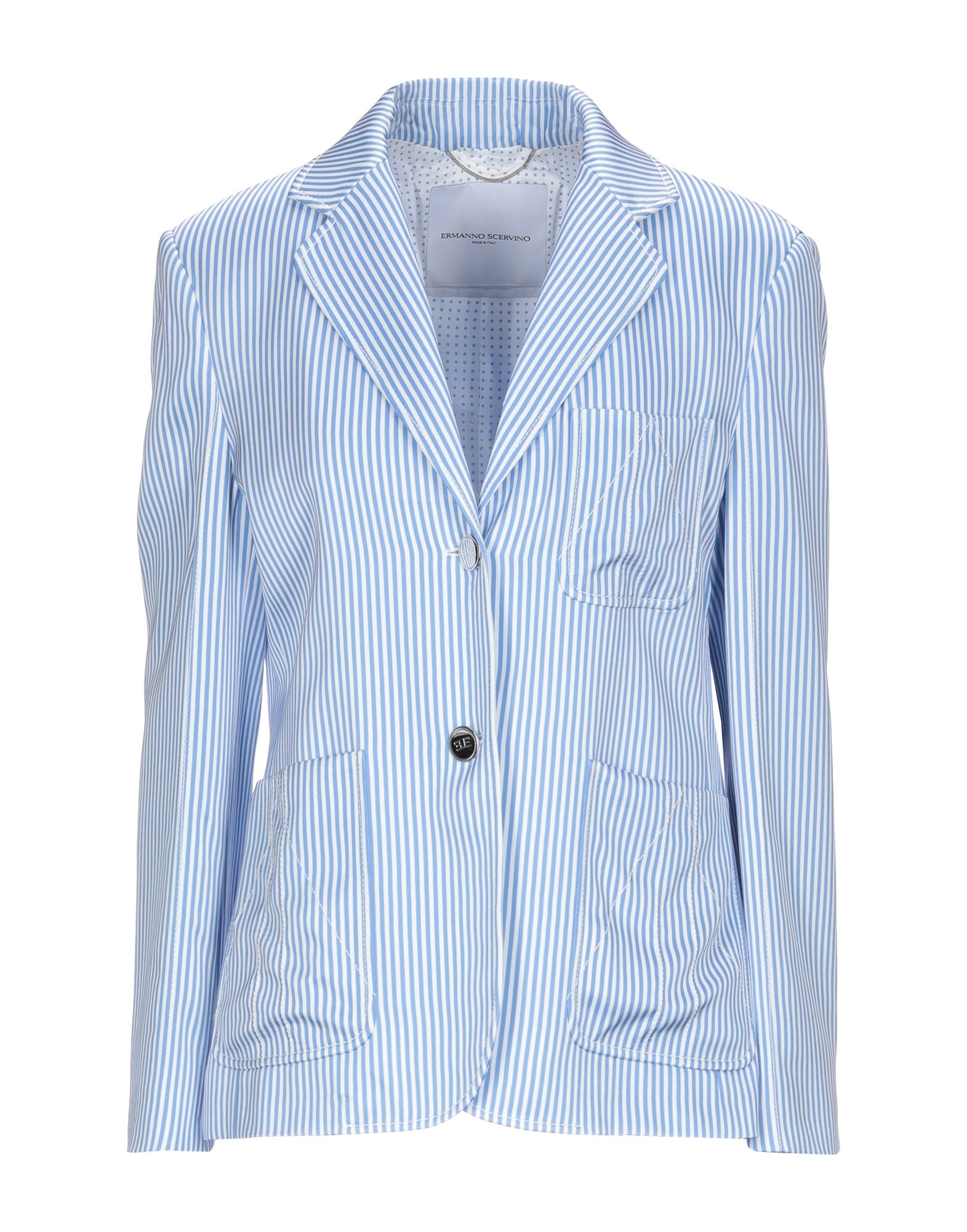 ERMANNO SCERVINO Blazer Damen Himmelblau von ERMANNO SCERVINO