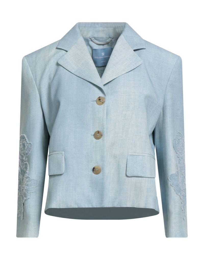 ERMANNO SCERVINO Blazer Damen Himmelblau von ERMANNO SCERVINO