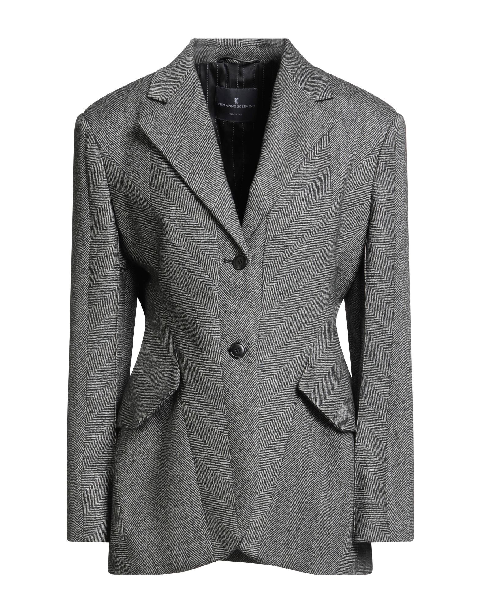 ERMANNO SCERVINO Blazer Damen Schwarz ERMANNO SCERVINO Blazer Damen Schwarz von ERMANNO SCERVINO