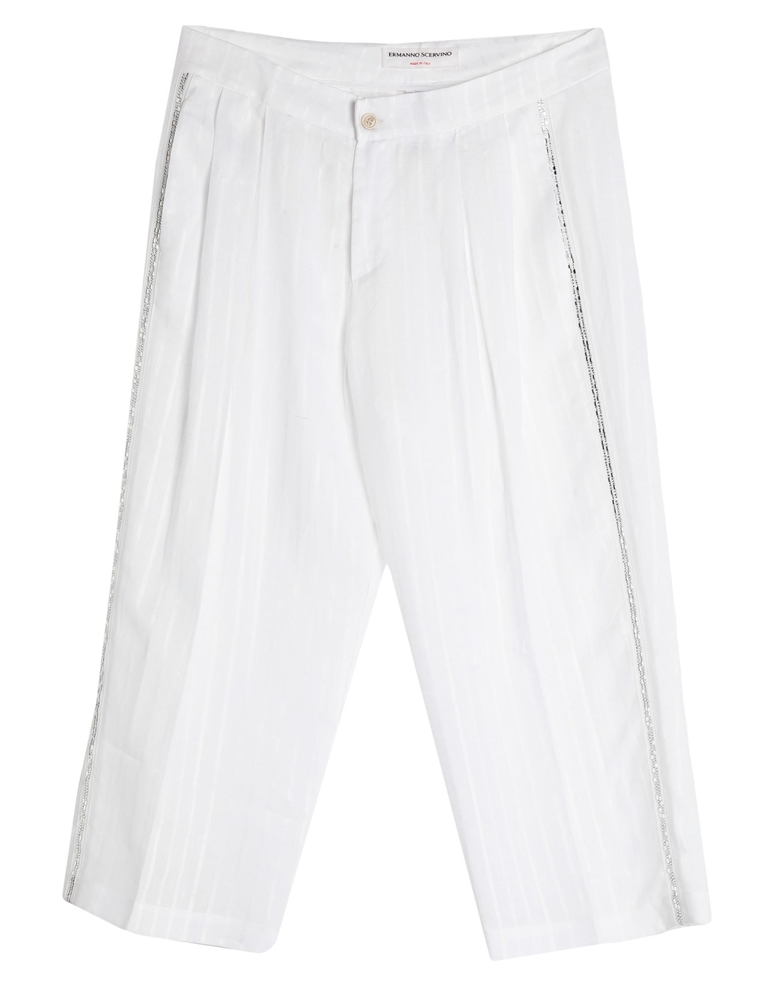 ERMANNO SCERVINO Cropped-hosen Damen Weiß von ERMANNO SCERVINO