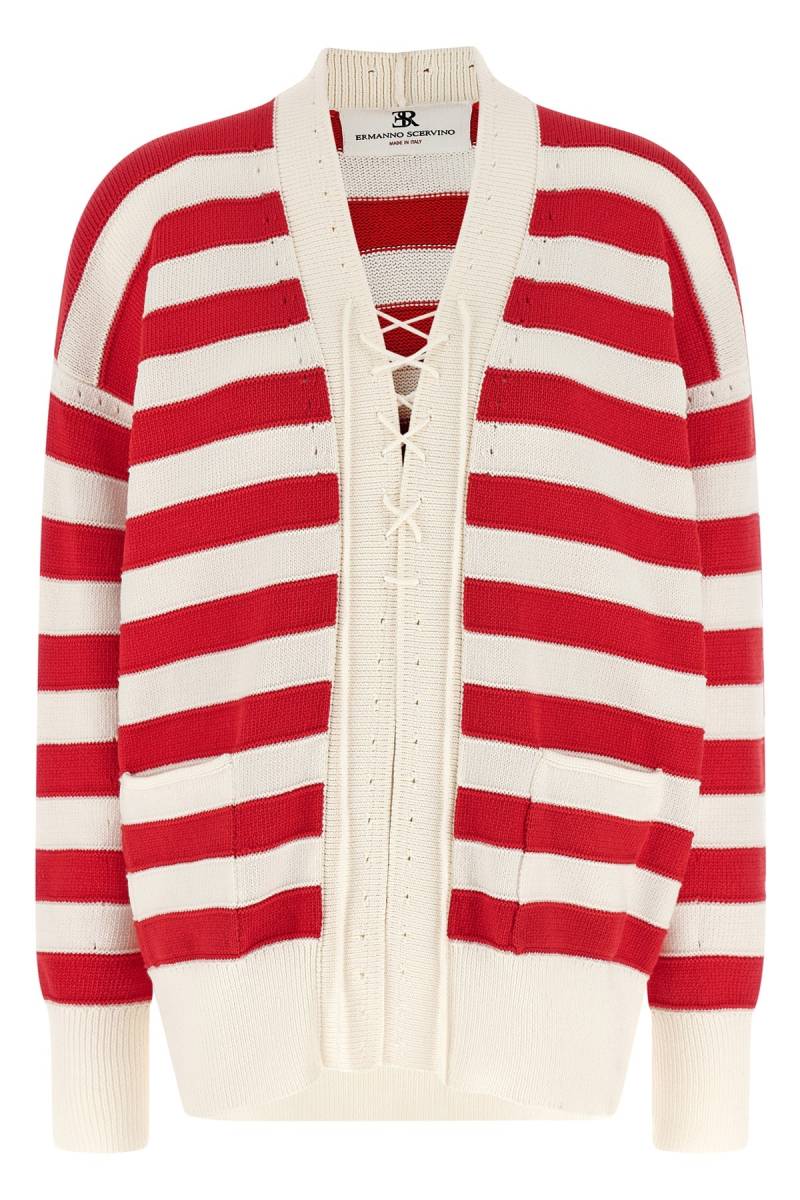 ERMANNO SCERVINO Gehäkelter Cardigan von ERMANNO SCERVINO