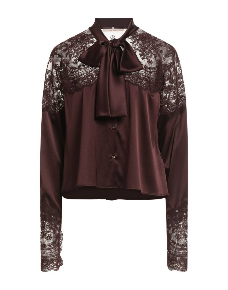 ERMANNO SCERVINO Hemd Damen Schokobraun von ERMANNO SCERVINO