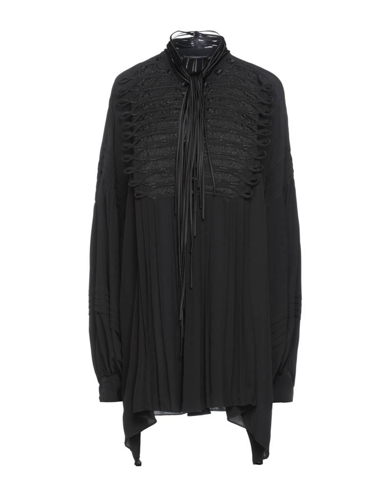 ERMANNO SCERVINO Hemd Damen Schwarz von ERMANNO SCERVINO