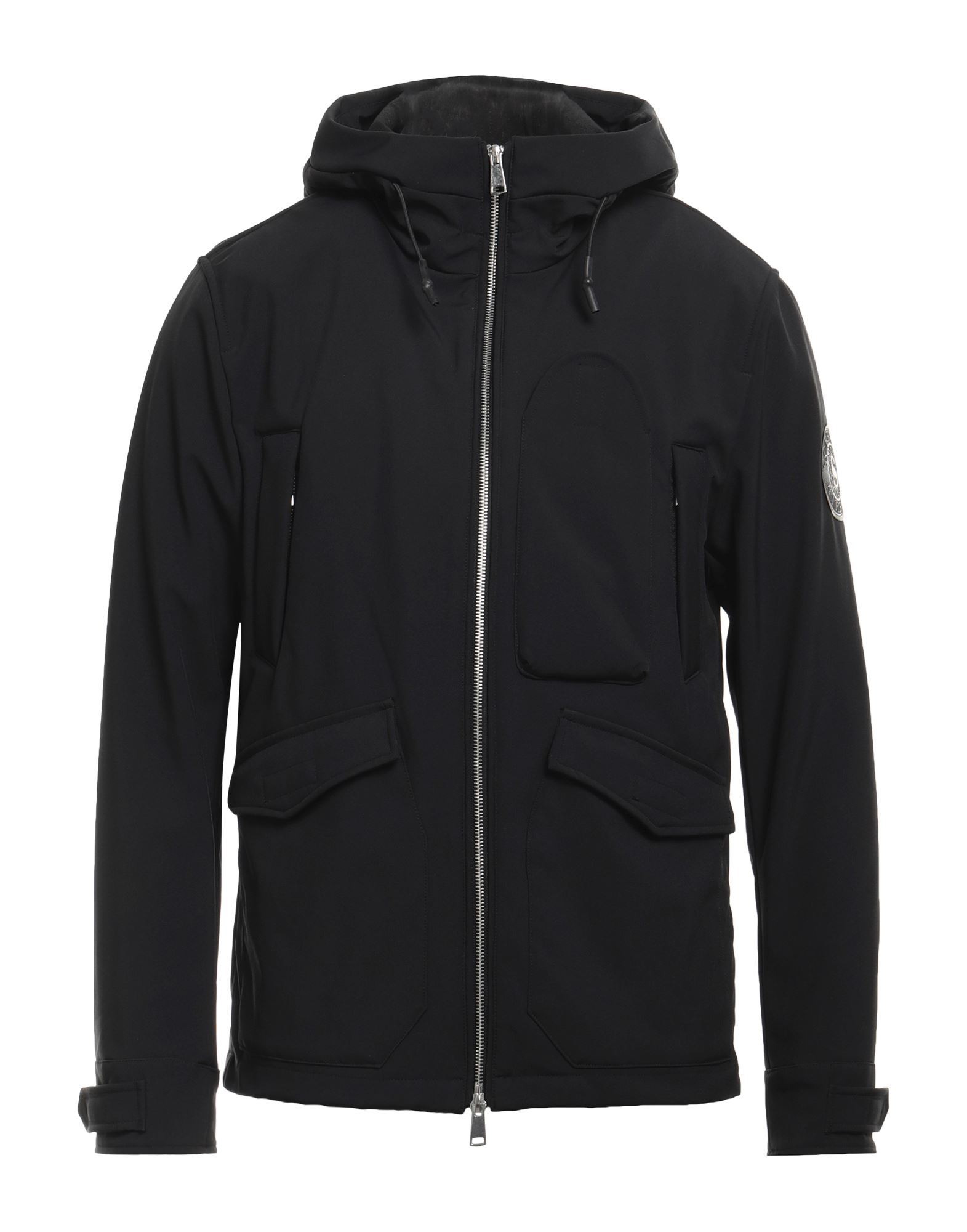 ERMANNO SCERVINO Jacke & Anorak Herren Schwarz von ERMANNO SCERVINO