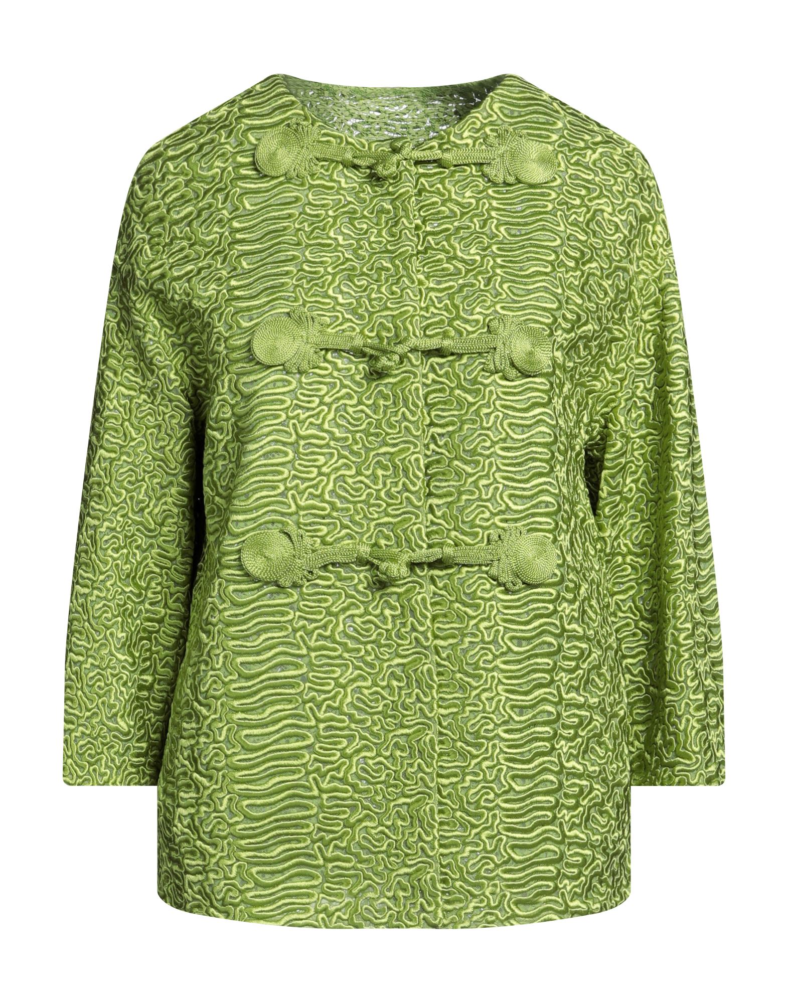 ERMANNO SCERVINO Jacke & Anorak Damen Limettengrün ERMANNO SCERVINO Jacke & Anorak Damen Limettengrün von ERMANNO SCERVINO