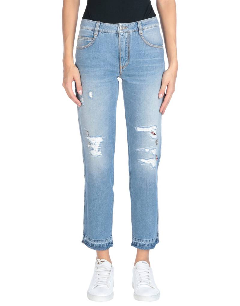 ERMANNO SCERVINO Jeanshose Damen Blau von ERMANNO SCERVINO