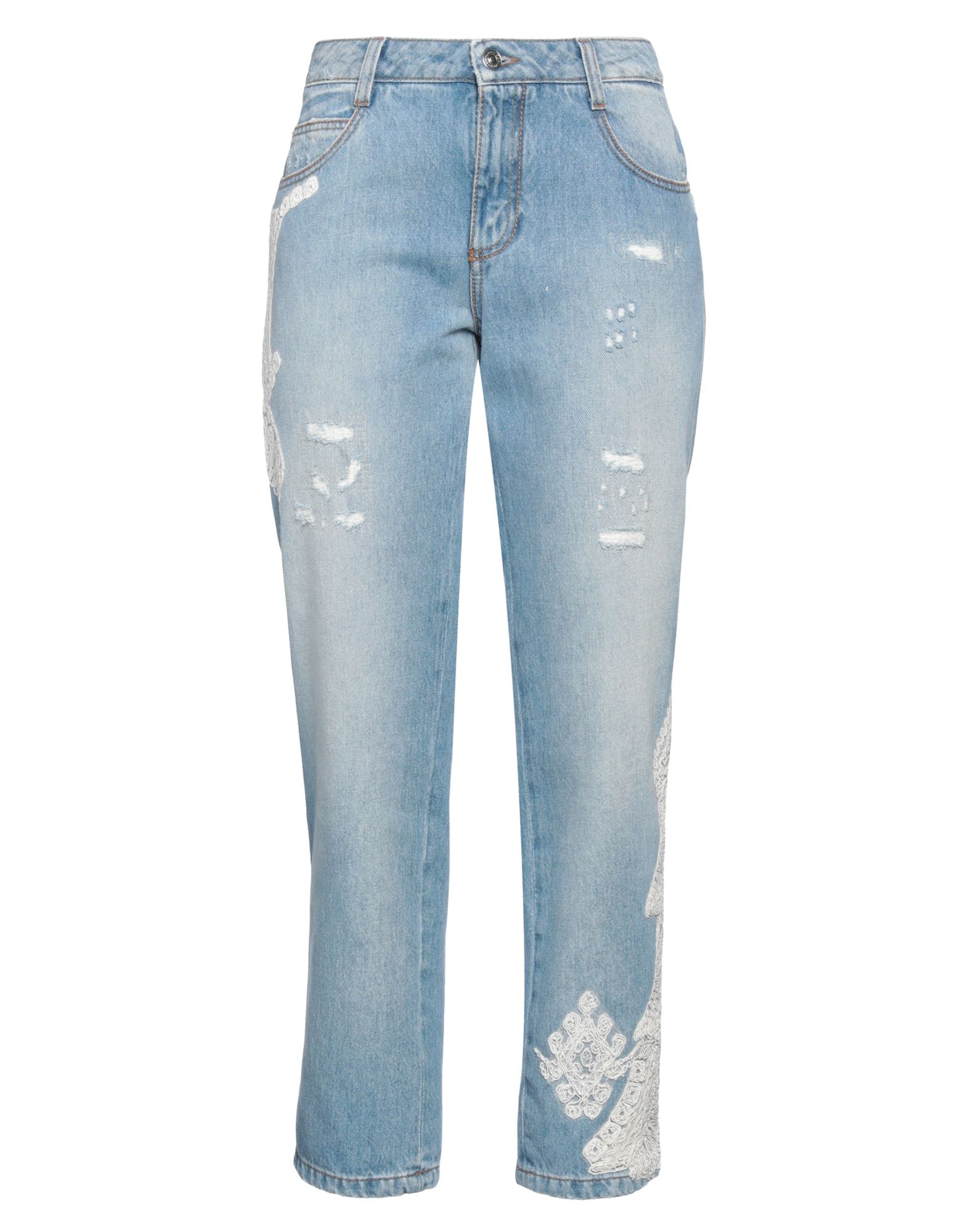 ERMANNO SCERVINO Jeanshose Damen Blau von ERMANNO SCERVINO