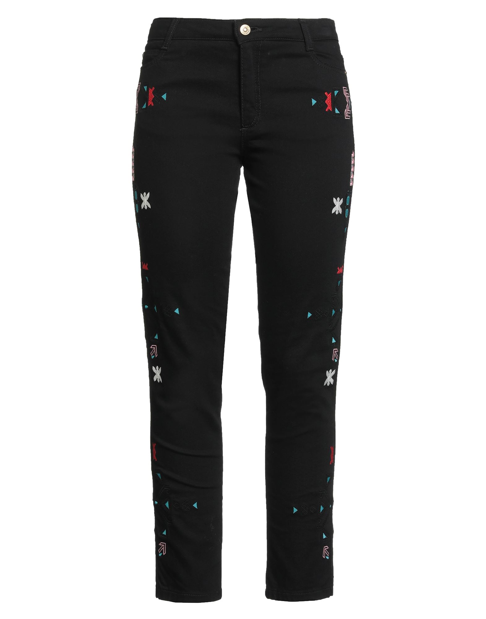 ERMANNO SCERVINO Jeanshose Damen Schwarz von ERMANNO SCERVINO