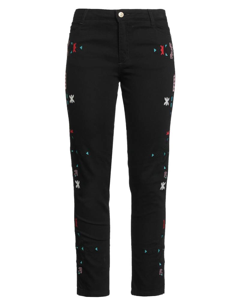 ERMANNO SCERVINO Jeanshose Damen Schwarz von ERMANNO SCERVINO