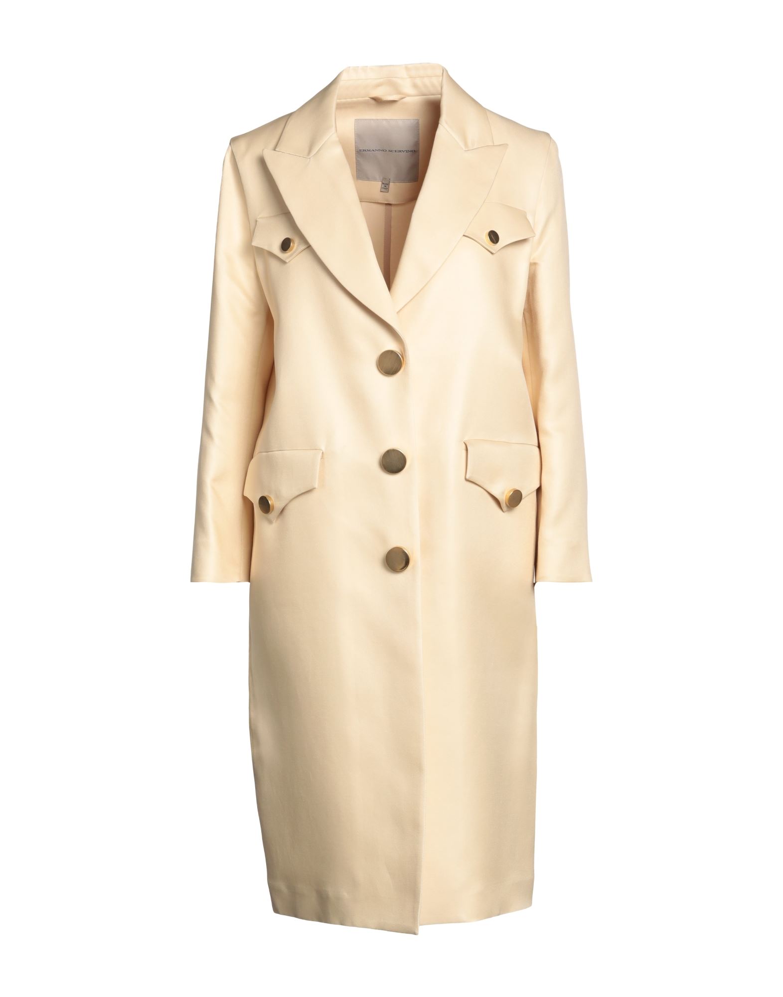 ERMANNO SCERVINO Jacke, Mantel & Trenchcoat Damen Beige von ERMANNO SCERVINO