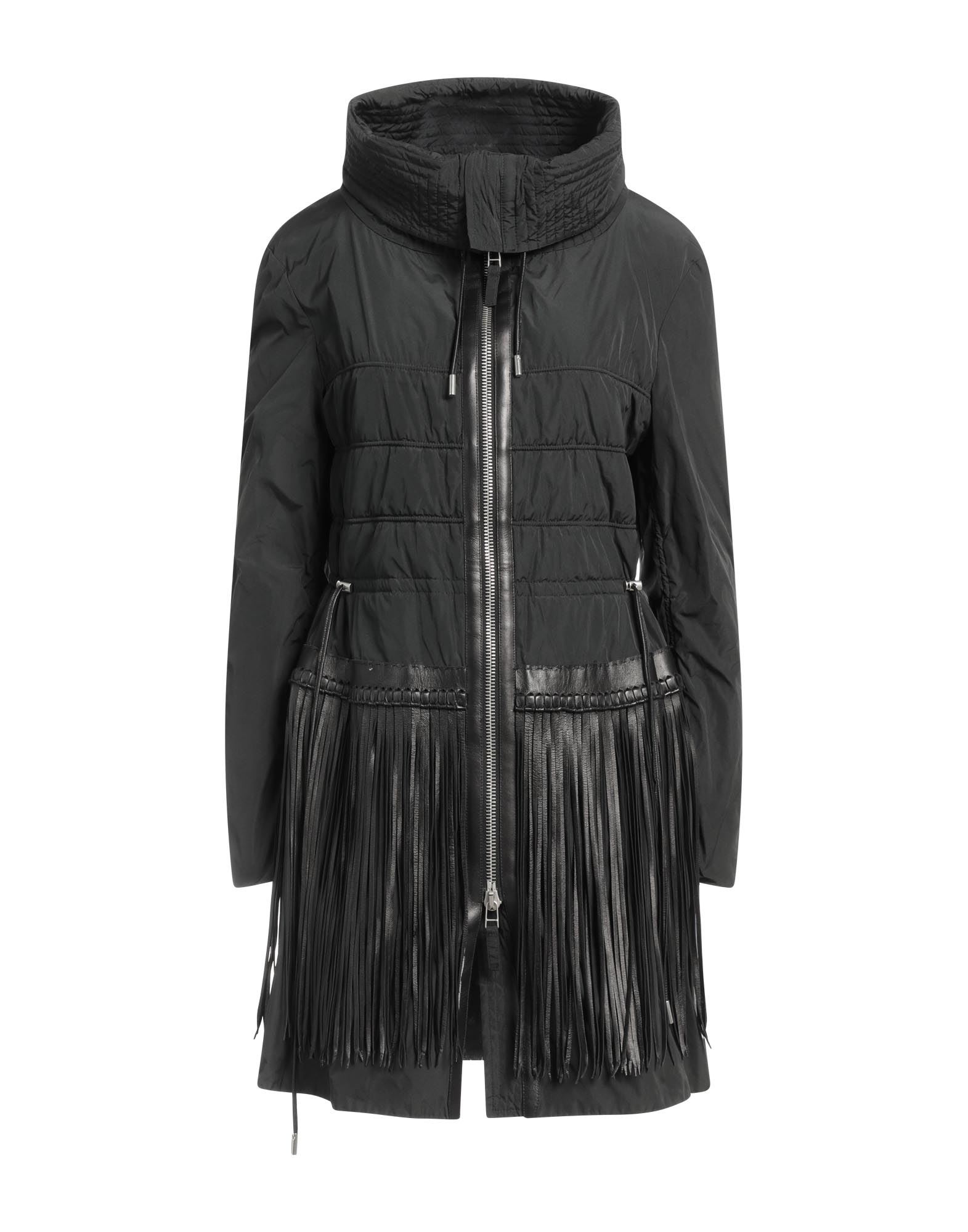 ERMANNO SCERVINO Jacke, Mantel & Trenchcoat Damen Schwarz von ERMANNO SCERVINO