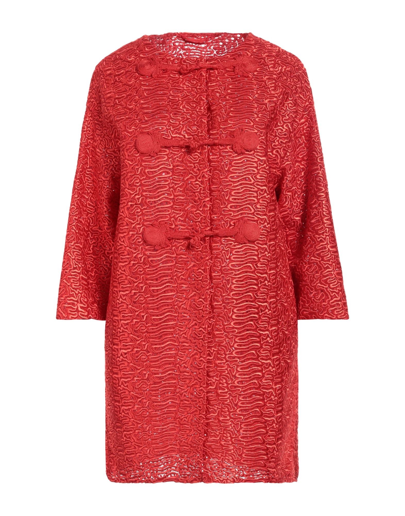 ERMANNO SCERVINO Jacke, Mantel & Trenchcoat Damen Tomatenrot von ERMANNO SCERVINO