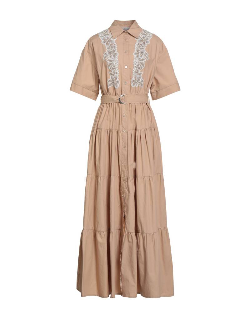 ERMANNO SCERVINO Maxi-kleid Damen Beige von ERMANNO SCERVINO
