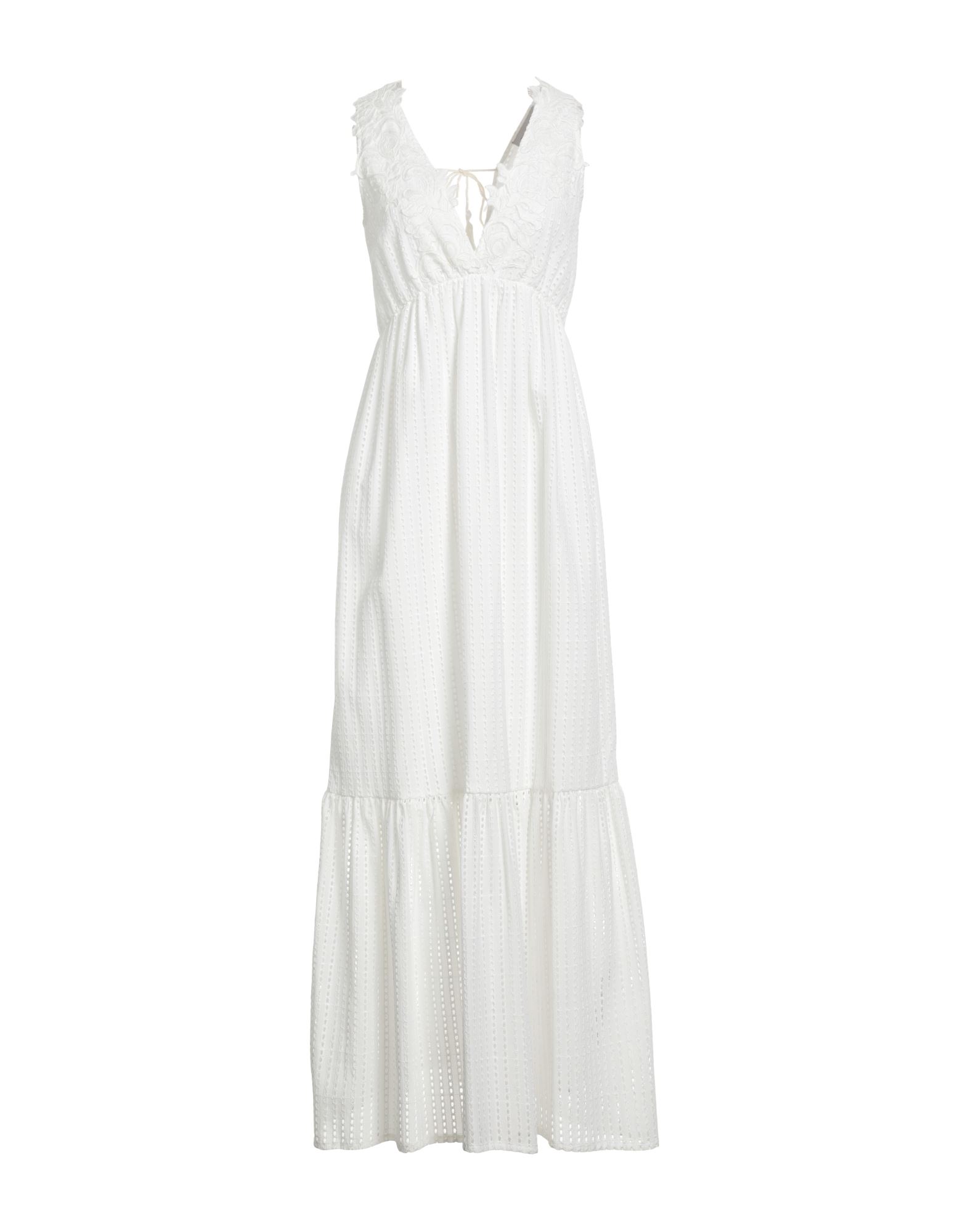 ERMANNO SCERVINO Maxi-kleid Damen Weiß von ERMANNO SCERVINO