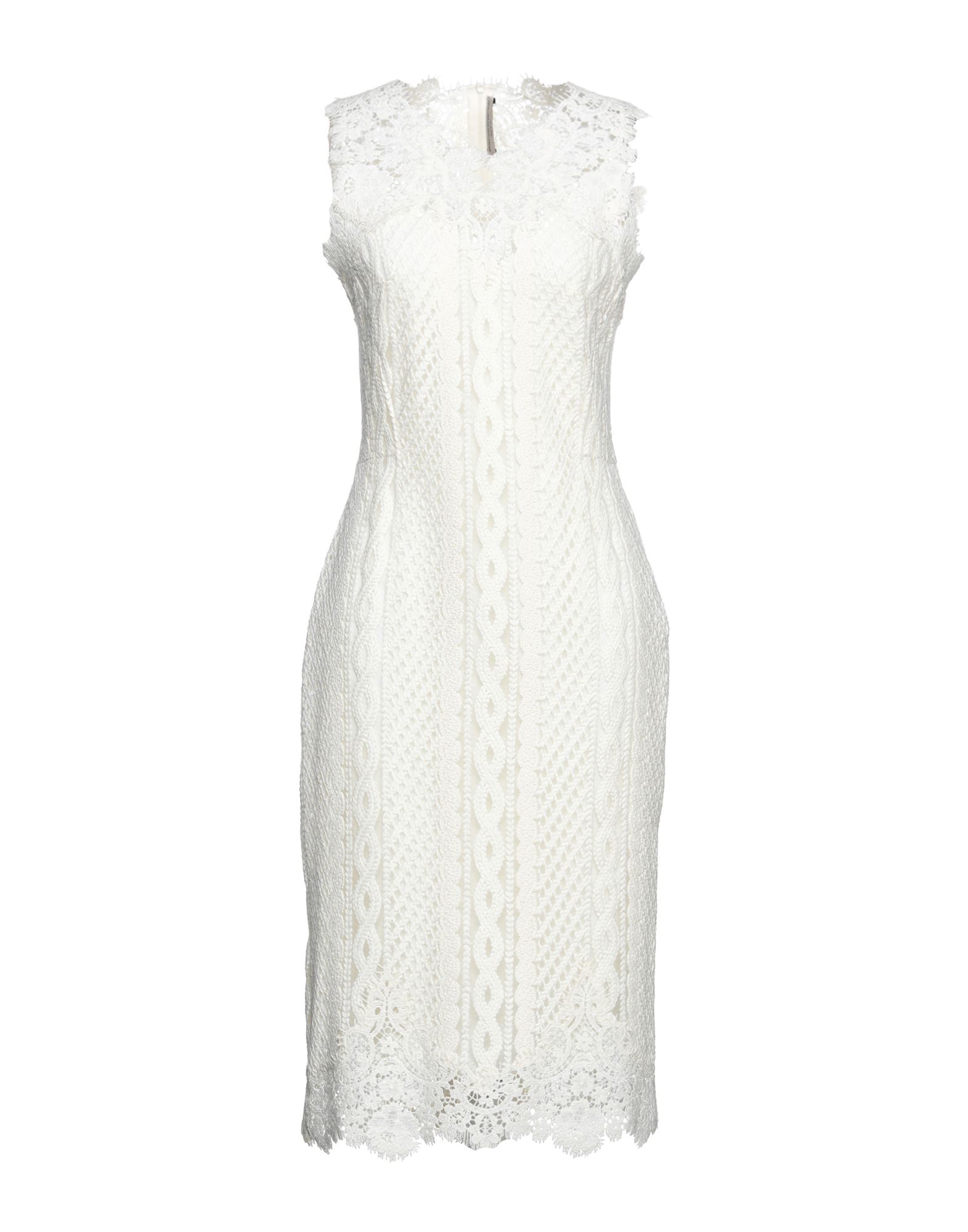 ERMANNO SCERVINO Midi-kleid Damen Elfenbein von ERMANNO SCERVINO