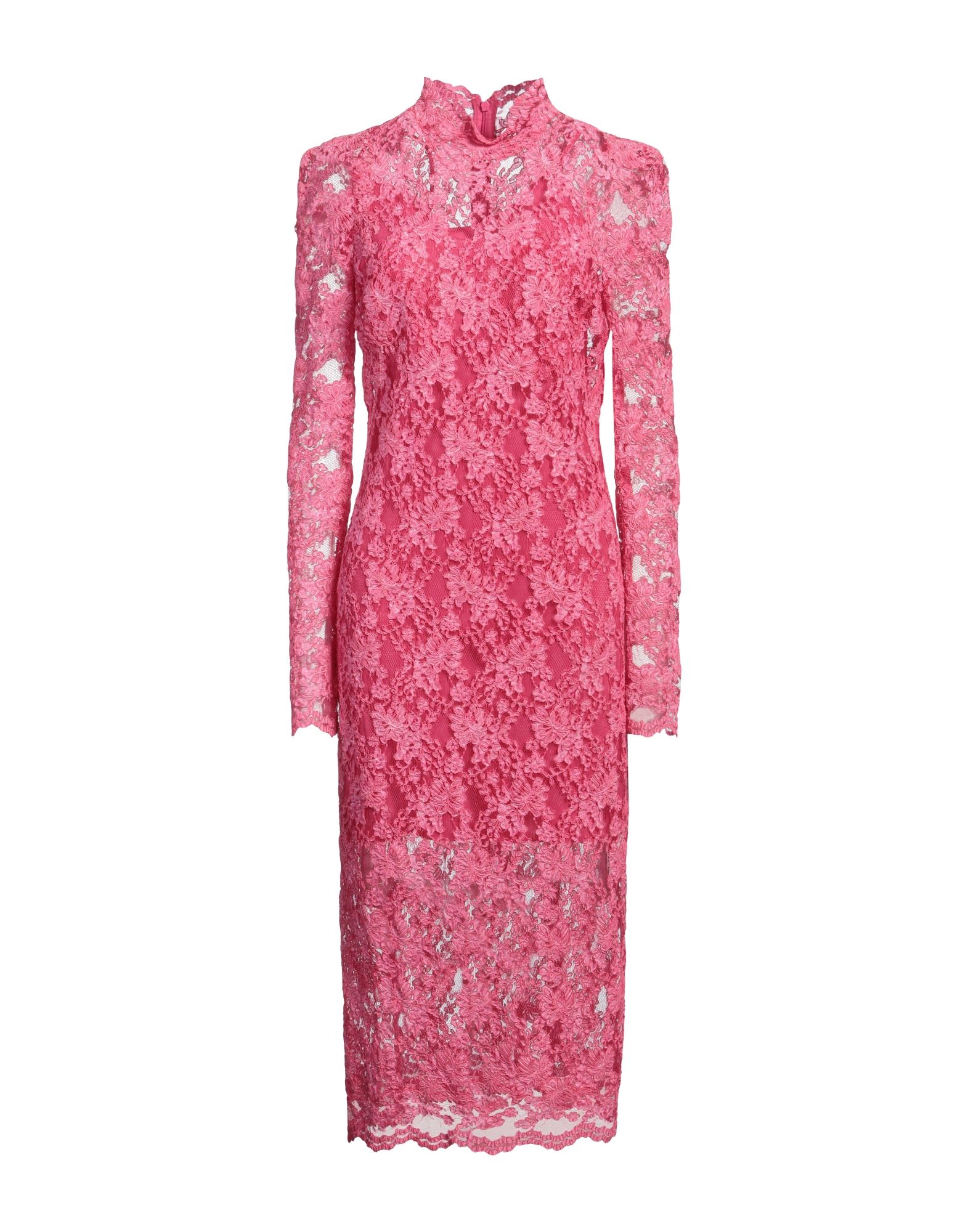 ERMANNO SCERVINO Midi-kleid Damen Fuchsia von ERMANNO SCERVINO