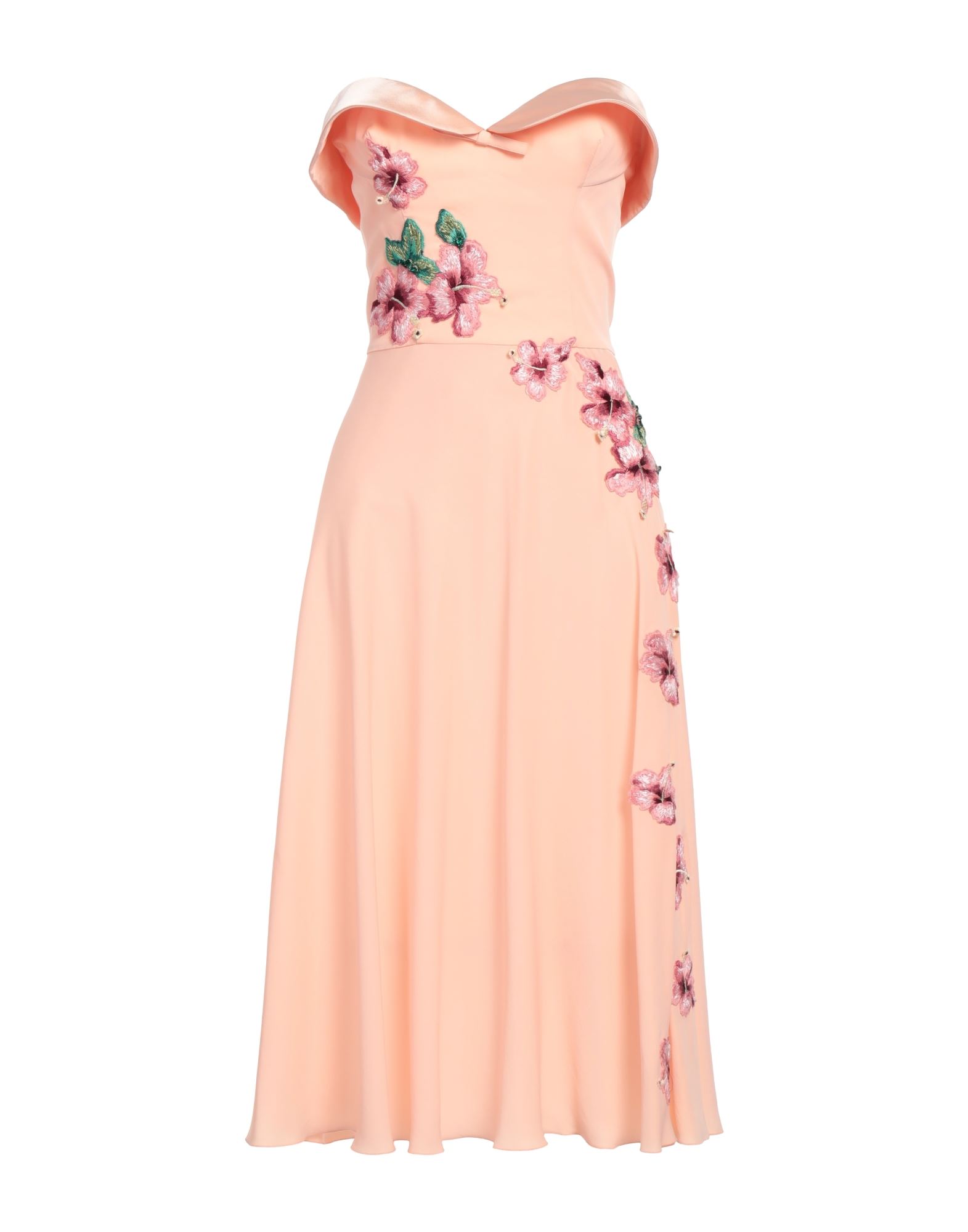 ERMANNO SCERVINO Midi-kleid Damen Pfirsich von ERMANNO SCERVINO