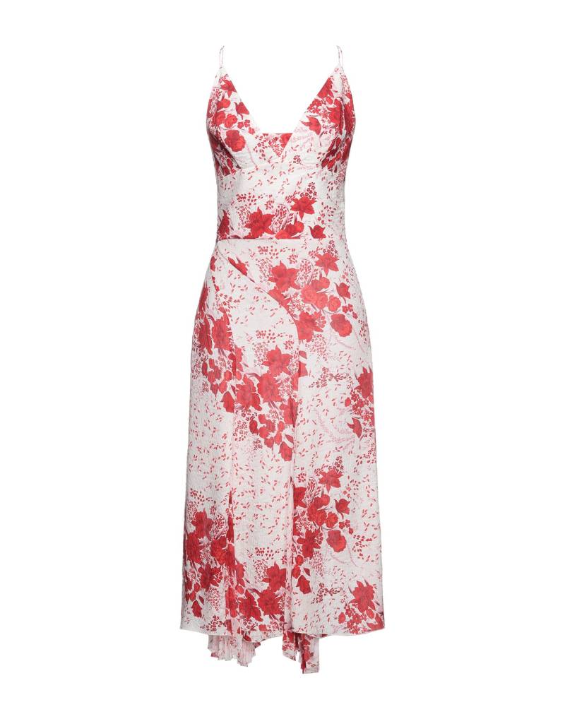 ERMANNO SCERVINO Midi-kleid Damen Rot von ERMANNO SCERVINO