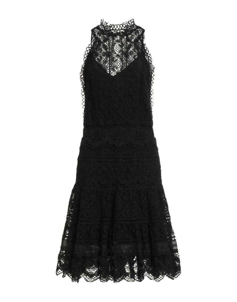 ERMANNO SCERVINO Midi-kleid Damen Schwarz von ERMANNO SCERVINO