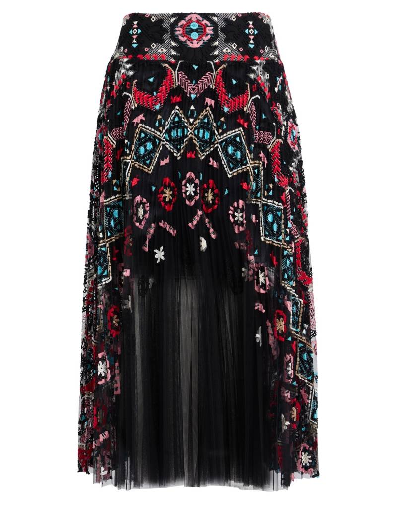 ERMANNO SCERVINO Midi-rock Damen Schwarz von ERMANNO SCERVINO