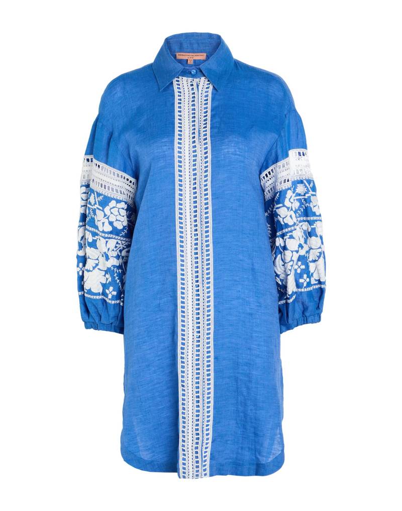 ERMANNO SCERVINO Mini-kleid Damen Azurblau von ERMANNO SCERVINO