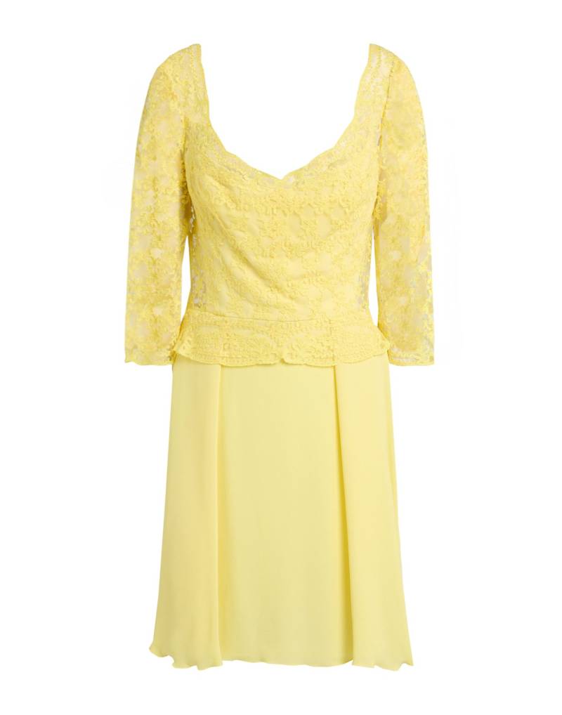 ERMANNO SCERVINO Mini-kleid Damen Gelb von ERMANNO SCERVINO