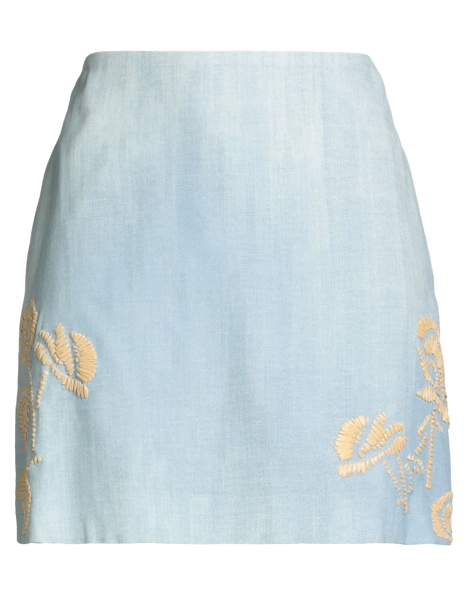 ERMANNO SCERVINO Minirock Damen Himmelblau von ERMANNO SCERVINO