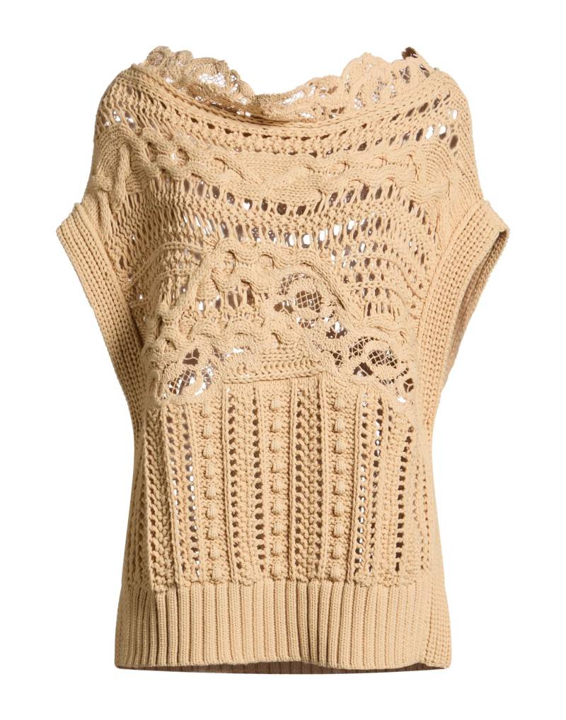 ERMANNO SCERVINO Pullover Damen Beige von ERMANNO SCERVINO