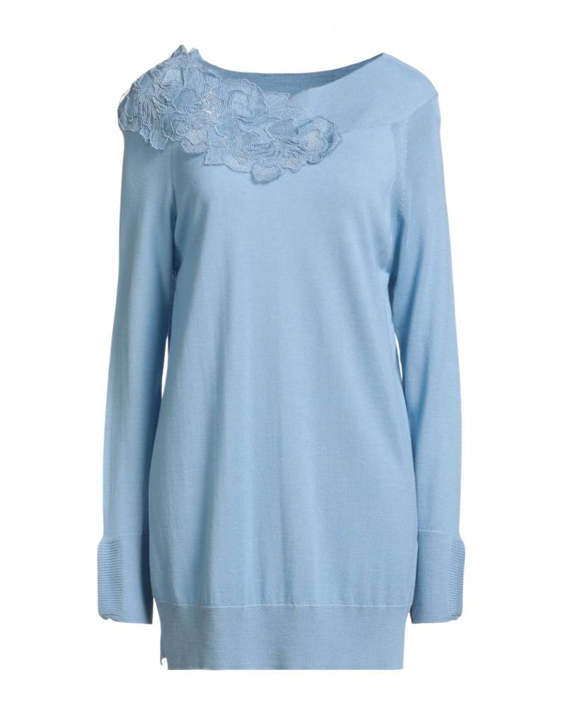 ERMANNO SCERVINO Pullover Damen Hellblau von ERMANNO SCERVINO