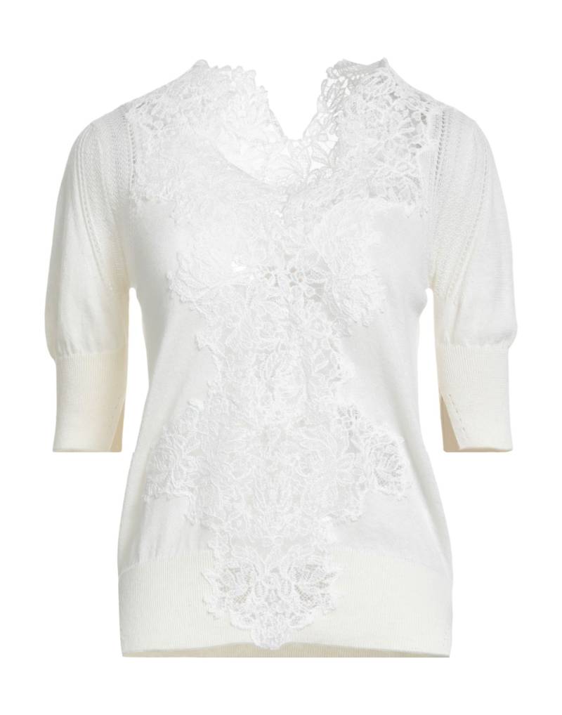 ERMANNO SCERVINO Pullover Damen Off white von ERMANNO SCERVINO