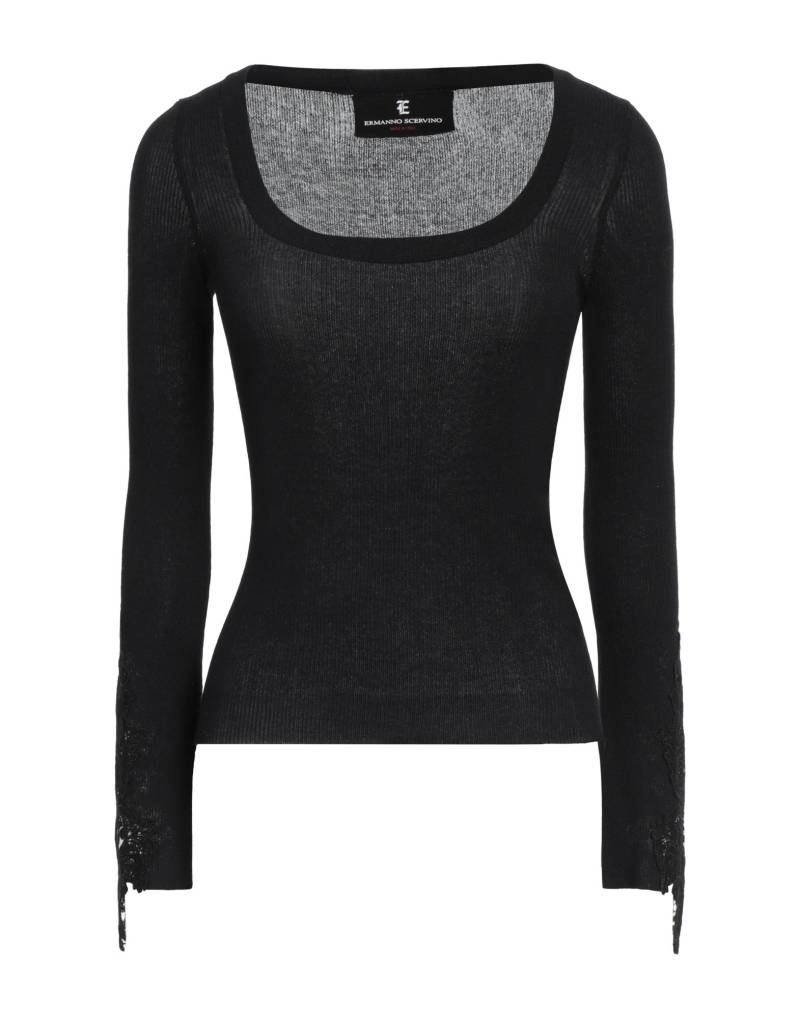 ERMANNO SCERVINO Pullover Damen Schwarz von ERMANNO SCERVINO