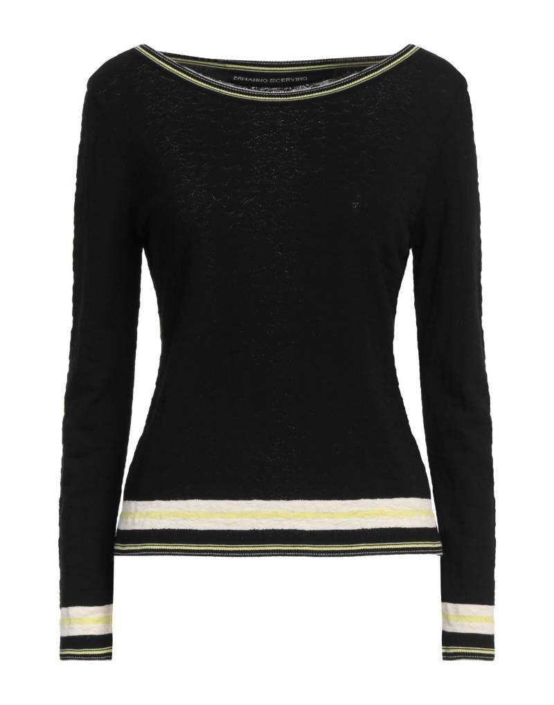 ERMANNO SCERVINO Pullover Damen Schwarz von ERMANNO SCERVINO