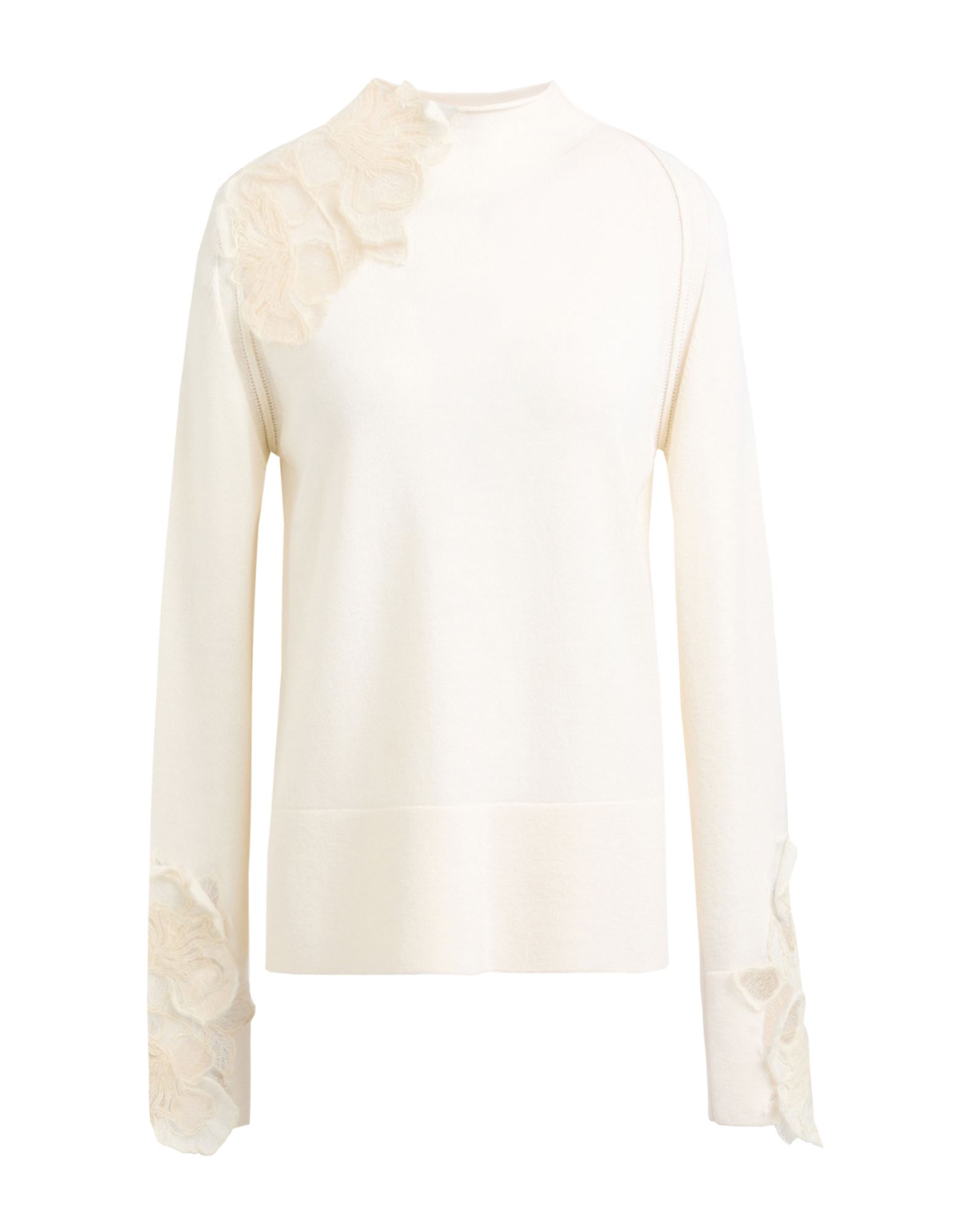 ERMANNO SCERVINO Rollkragenpullover Damen Cremeweiß von ERMANNO SCERVINO
