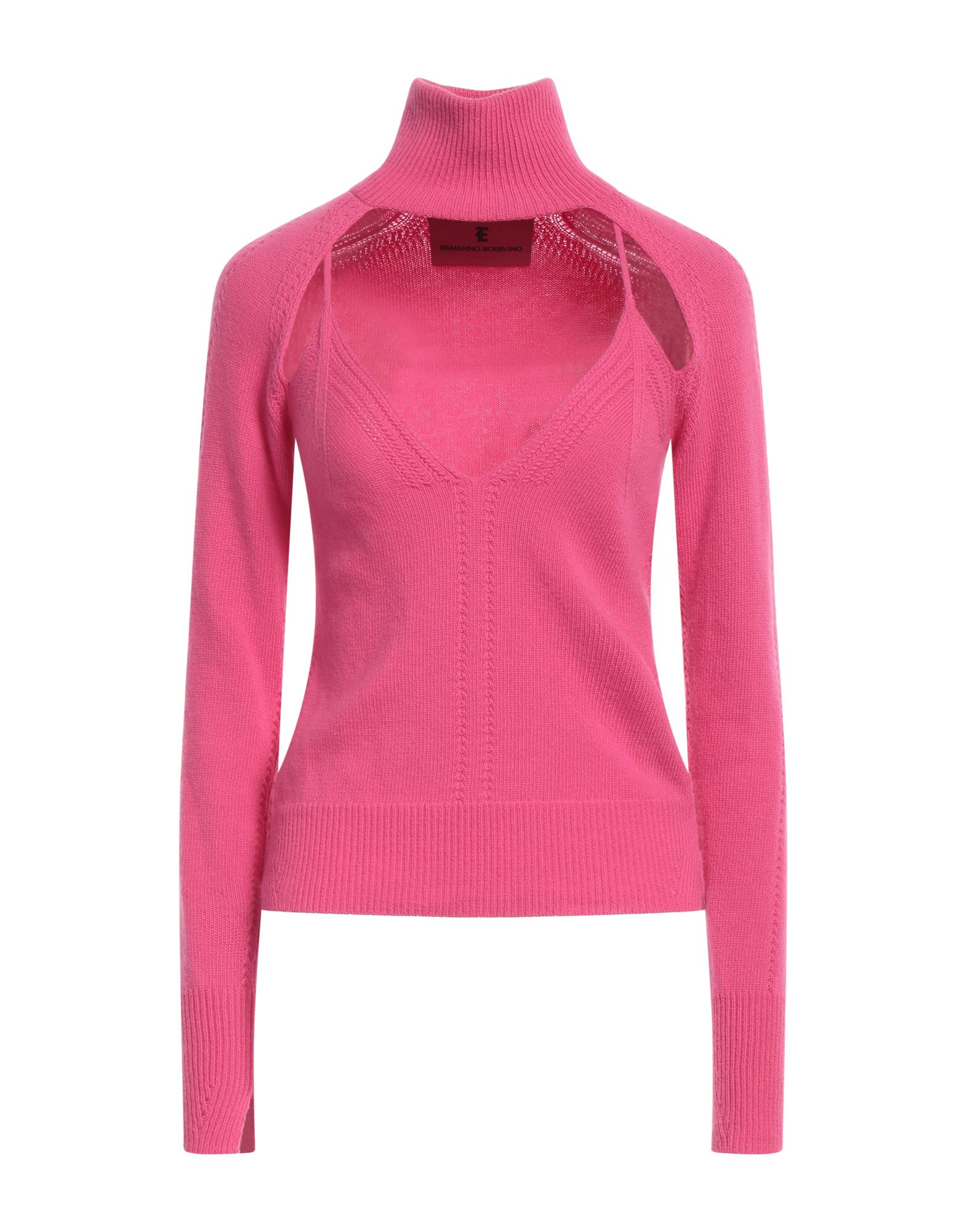 ERMANNO SCERVINO Rollkragenpullover Damen Fuchsia von ERMANNO SCERVINO