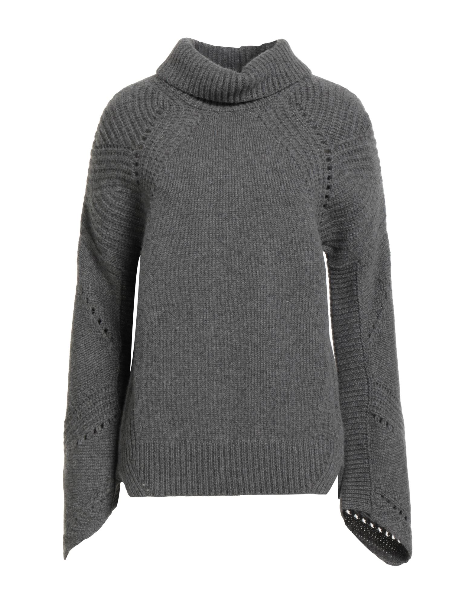 ERMANNO SCERVINO Rollkragenpullover Damen Grau ERMANNO SCERVINO Rollkragenpullover Damen Grau von ERMANNO SCERVINO