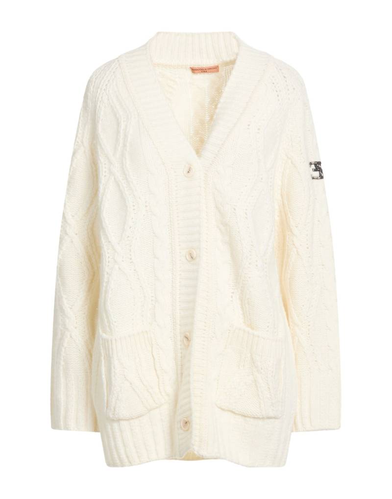ERMANNO SCERVINO Strickjacke Damen Elfenbein von ERMANNO SCERVINO