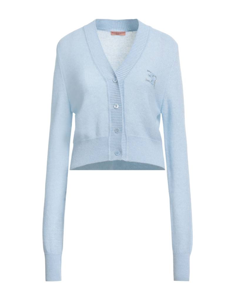 ERMANNO SCERVINO Strickjacke Damen Himmelblau von ERMANNO SCERVINO