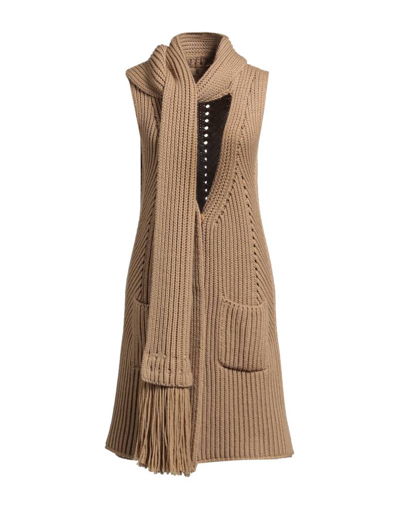 ERMANNO SCERVINO Strickjacke Damen Kamel von ERMANNO SCERVINO
