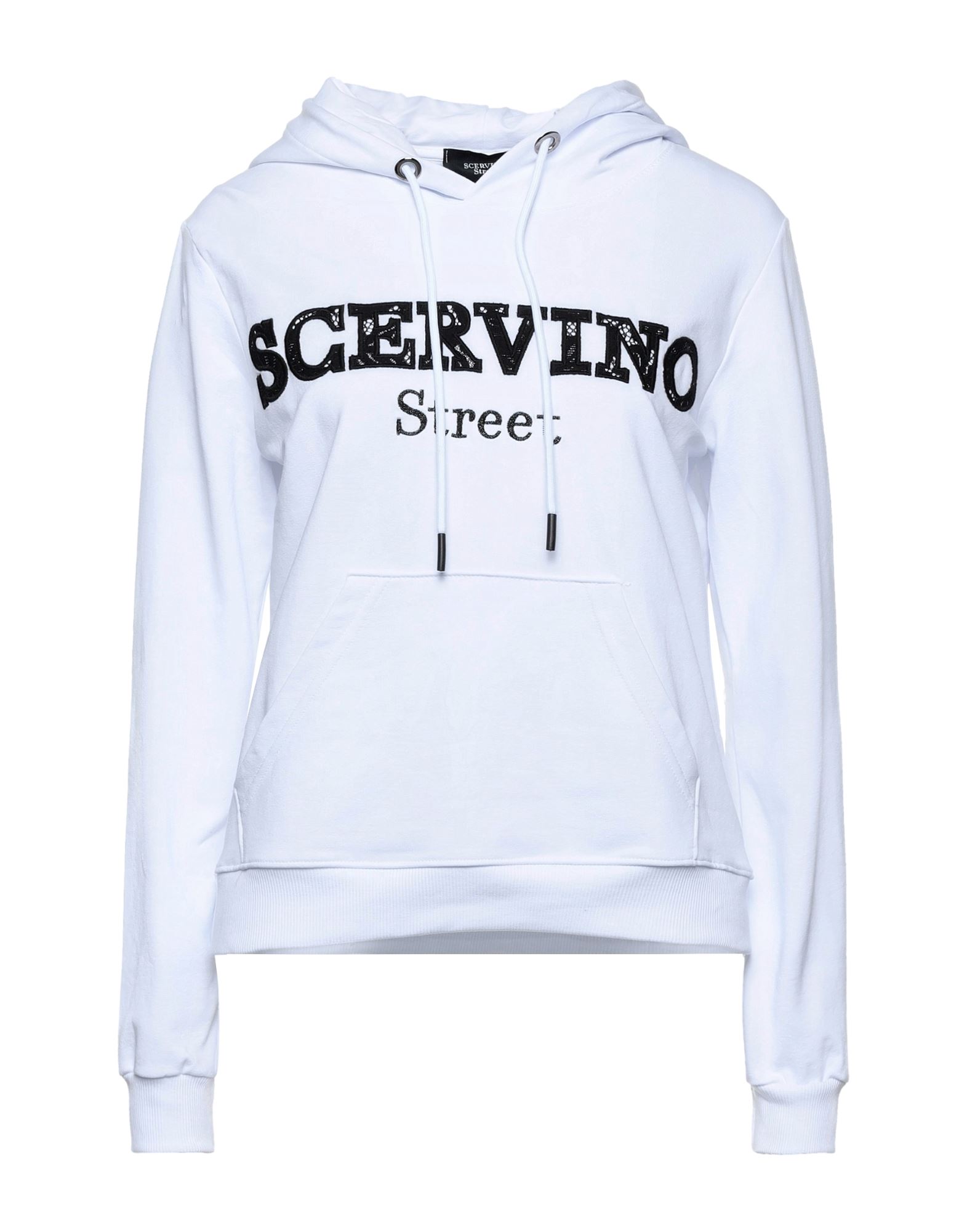 ERMANNO SCERVINO Sweatshirt Damen Weiß von ERMANNO SCERVINO