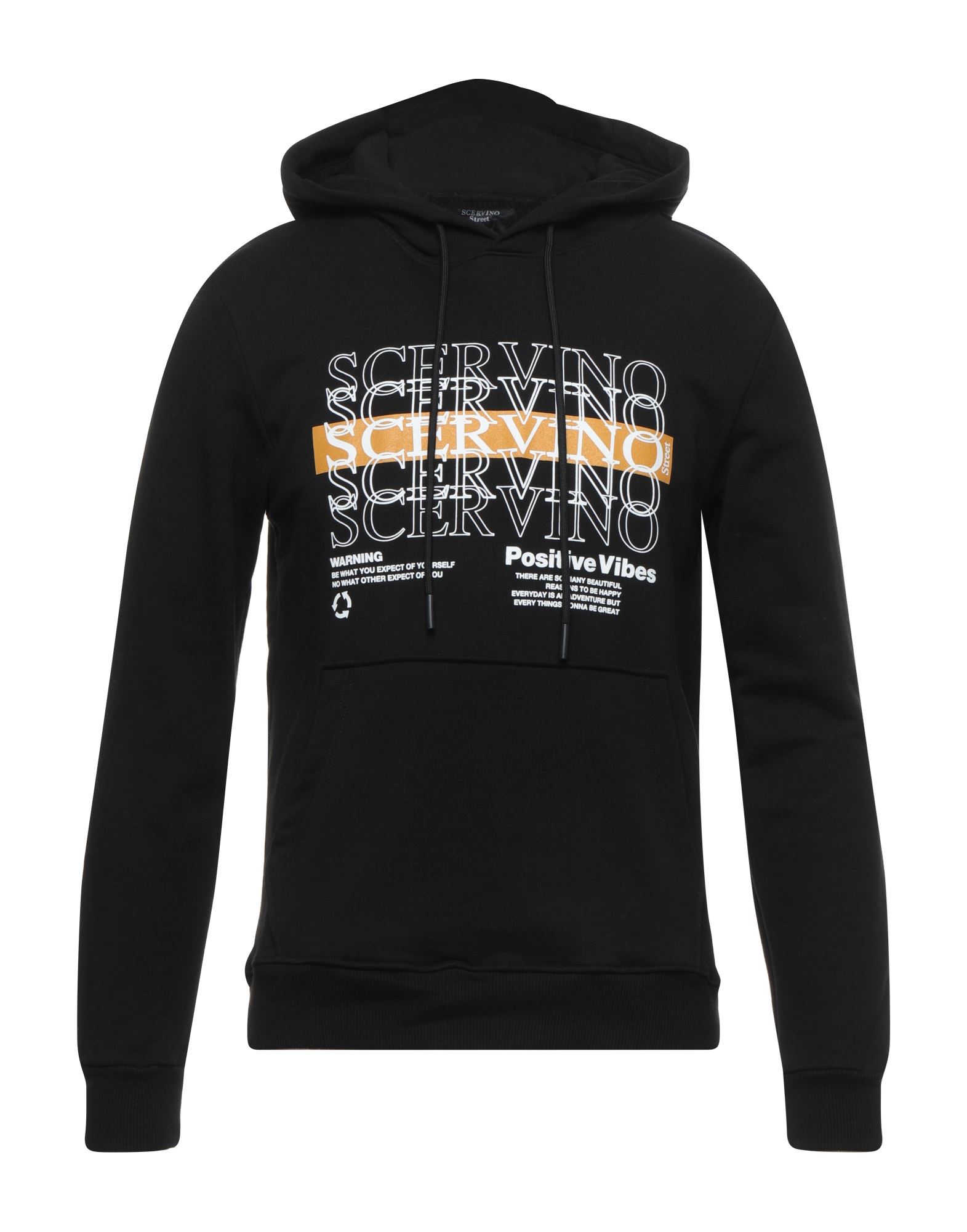 ERMANNO SCERVINO Sweatshirt Herren Schwarz von ERMANNO SCERVINO