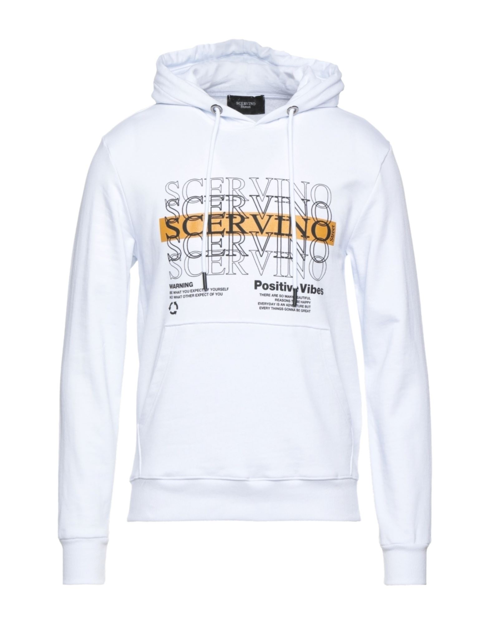 ERMANNO SCERVINO Sweatshirt Herren Weiß von ERMANNO SCERVINO