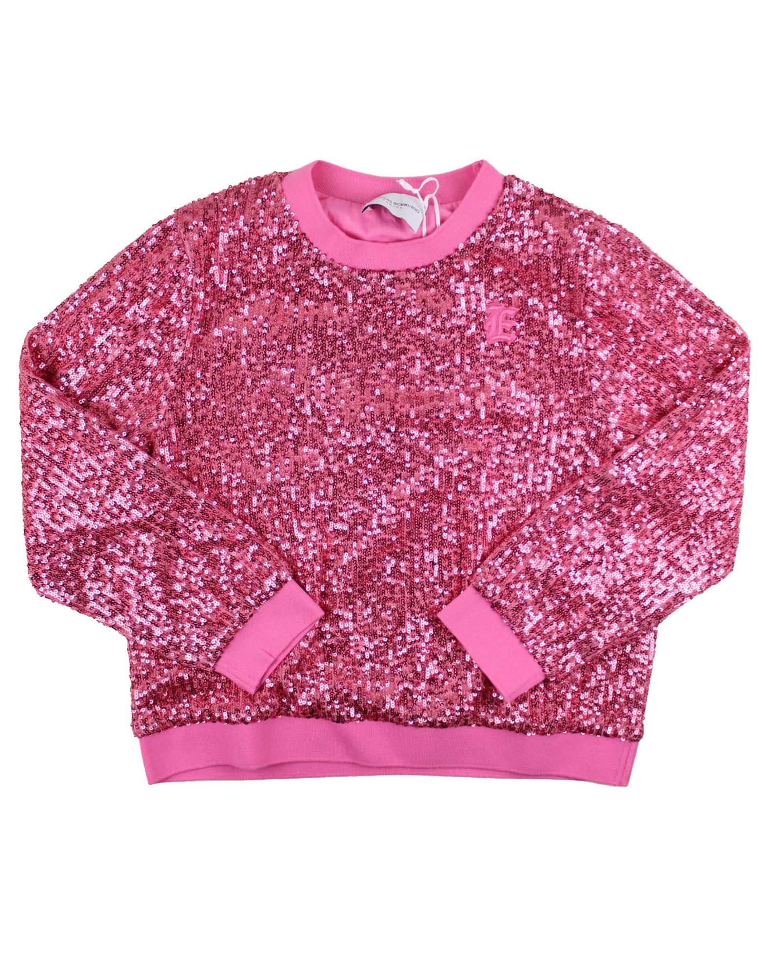 ERMANNO SCERVINO Sweatshirt Kinder Fuchsia von ERMANNO SCERVINO