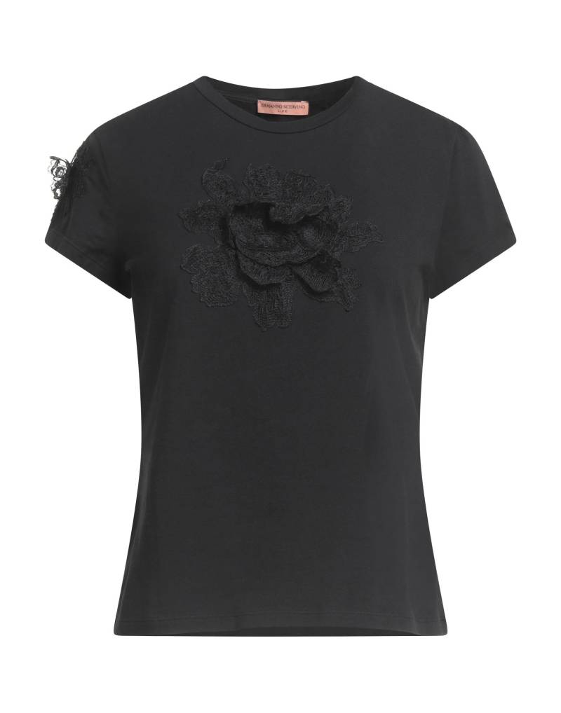 ERMANNO SCERVINO T-shirts Damen Schwarz von ERMANNO SCERVINO