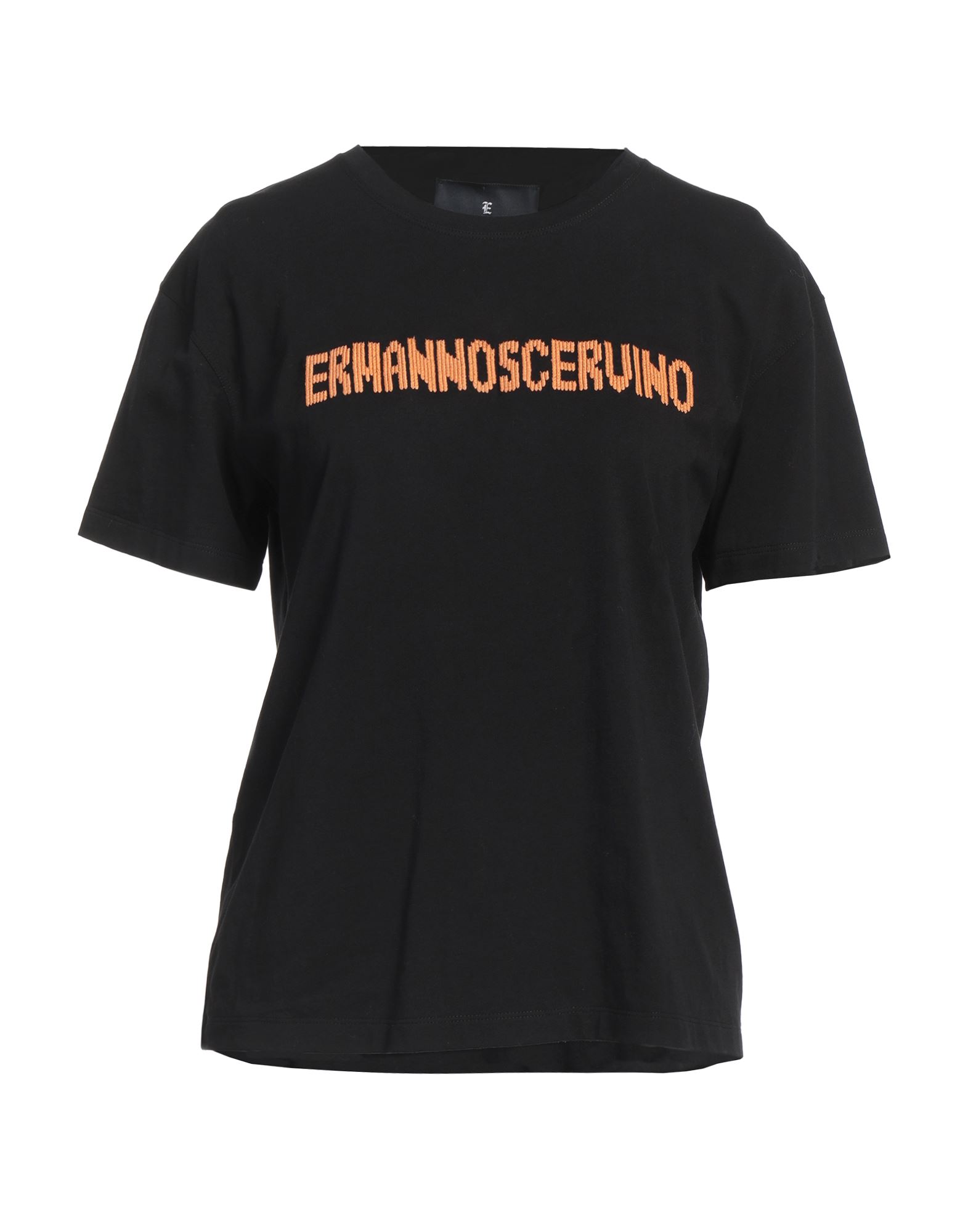 ERMANNO SCERVINO T-shirts Damen Schwarz ERMANNO SCERVINO T-shirts Damen Schwarz von ERMANNO SCERVINO