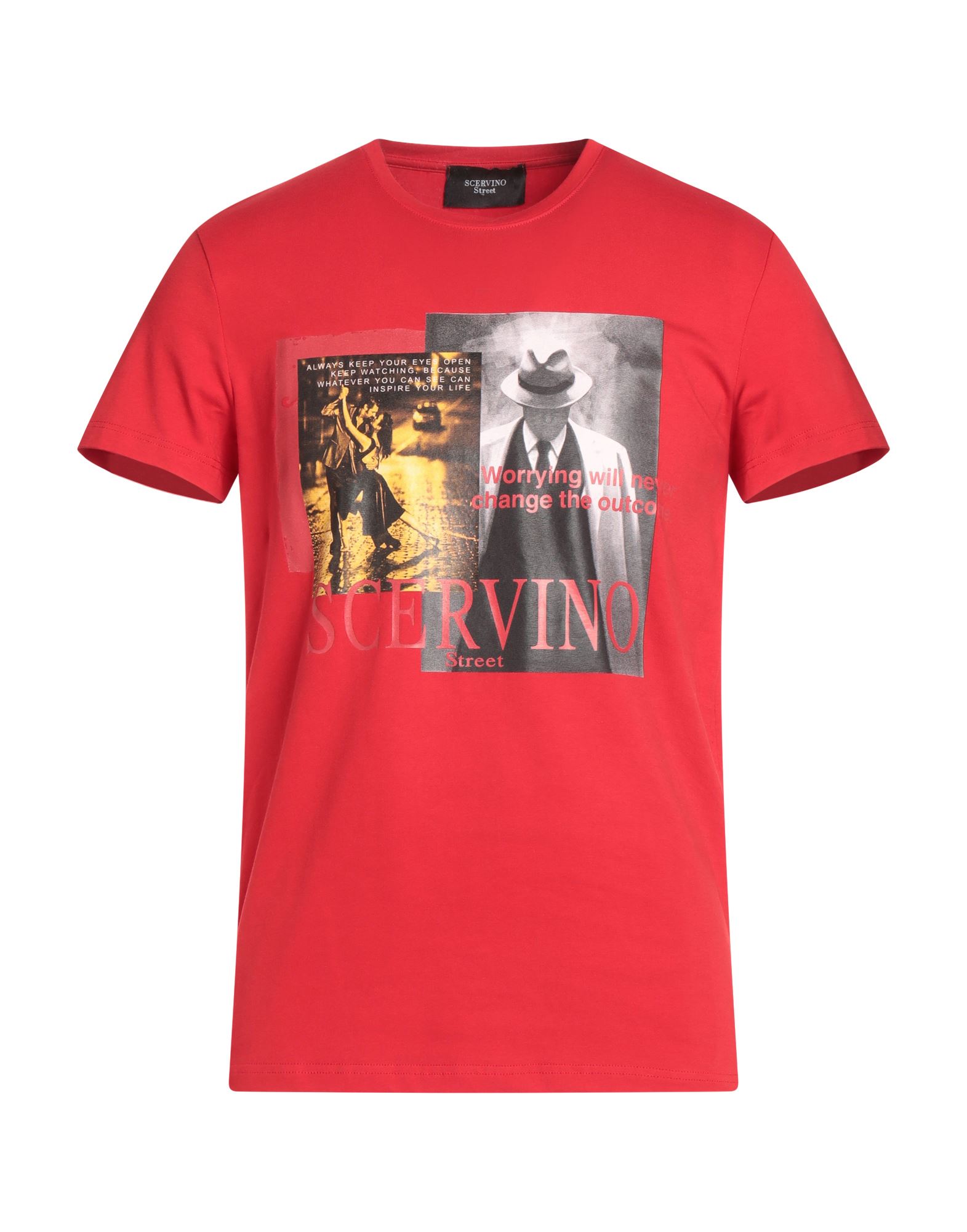 ERMANNO SCERVINO T-shirts Herren Rot von ERMANNO SCERVINO