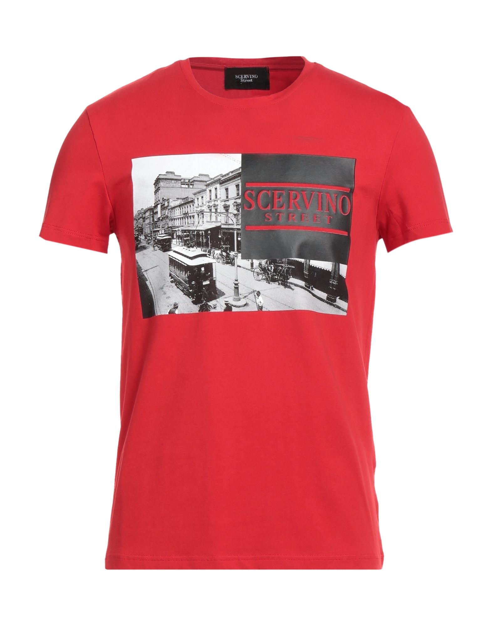 ERMANNO SCERVINO T-shirts Herren Rot von ERMANNO SCERVINO