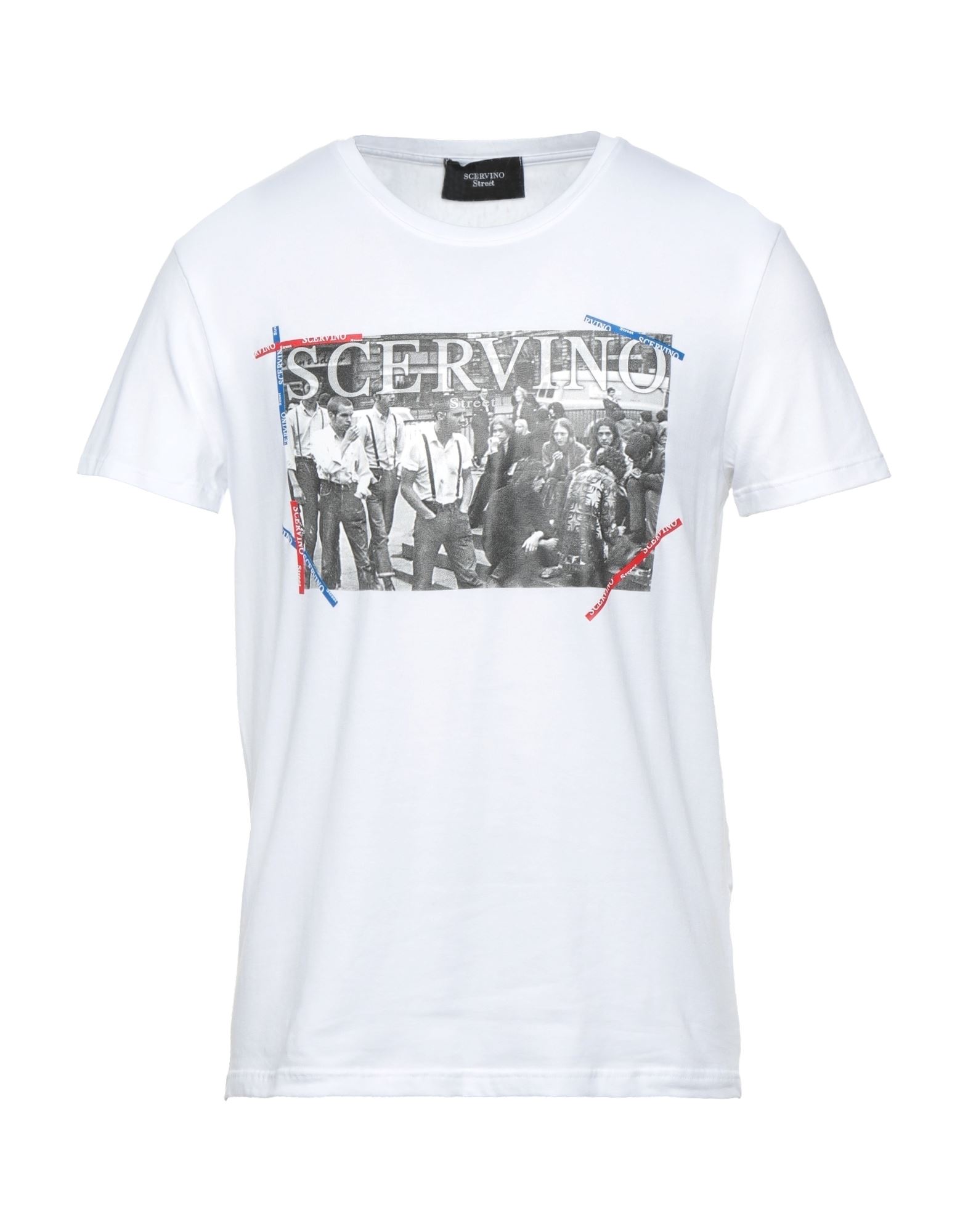 ERMANNO SCERVINO T-shirts Herren Weiß von ERMANNO SCERVINO