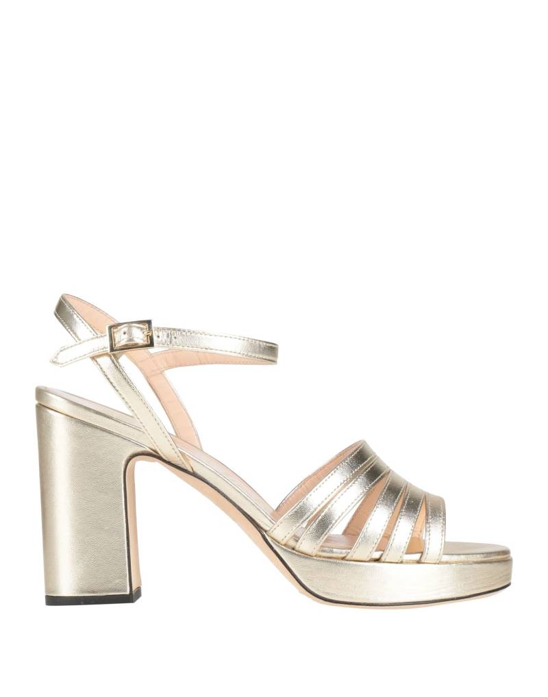 ERNESTO ESPOSITO Sandale Damen Platin von ERNESTO ESPOSITO